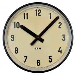 Industriální hodiny IBM 44 cm Industriální hodiny IBM 44 cm