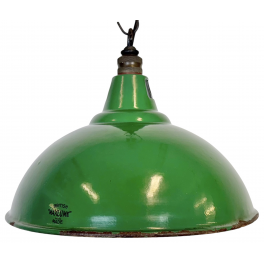 Industriální smaltovaná lampa MAZDA