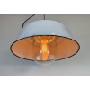 Industriální smaltovaná lampa