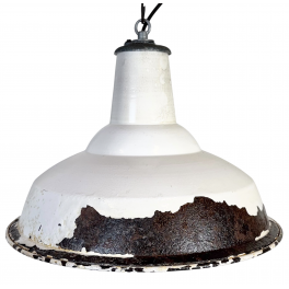Industriální smaltovaná lampa BENJAMIN U.K.