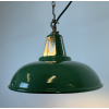 Industriální smaltovaná lampa 