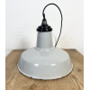 Industriální smaltovaná lampa 