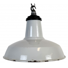Industriální smaltovaná lampa 