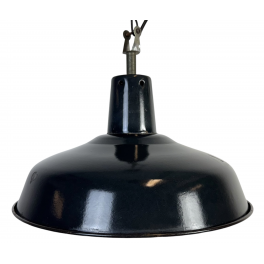 Industriální smaltovaná lampa 