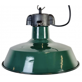Industriální smaltovaná lampa 