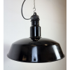 Industriální smaltovaná lampa