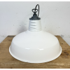 Industriální smaltovaná lampa Miller U.S.A.
