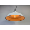 Industriální smaltovaná lampa Miller U.S.A.