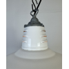 Industriální smaltovaná lampa Miller U.S.A.