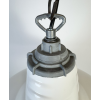 Industriální smaltovaná lampa Miller U.S.A.