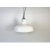 Industriální smaltovaná lampa Miller U.S.A.