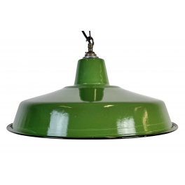 Industriální smaltovaná lampa 