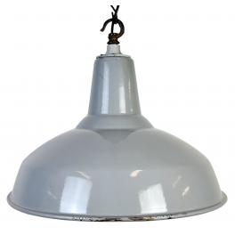 Industriální smaltovaná lampa BENJAMIN U.K.
