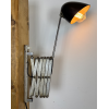 Industriální nůžková lampička