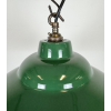 Industriální smaltovaná lampa 