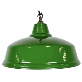 Industriální smaltovaná lampa 