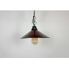 Industriální smaltovaná lampa