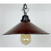 Industriální smaltovaná lampa