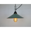 Industriální smaltovaná lampa