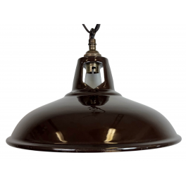 Industriální smaltovaná lampa 