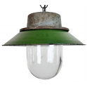 Industriální smaltovaná lampa