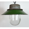 Industriální smaltovaná lampa
