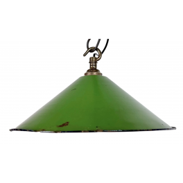 Industriální smaltovaná lampa 