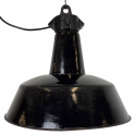 Industriální smaltovaná lampa