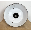 Industriální smaltovaná lampa