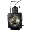 Lampa ze staré nádrážácké ruční petrolejové lampy