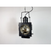 Lampa ze staré hasičské helmy