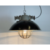 Industriální smaltovaná lampa