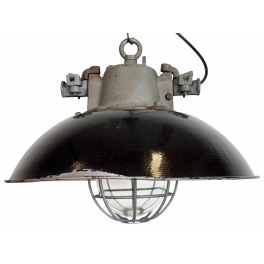 Industriální smaltovaná lampa