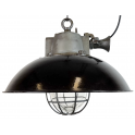 Industriální smaltovaná lampa