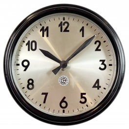 Industriální hodiny CHRONOTECHNA 28 cm