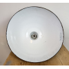Industriální smaltovaná lampa
