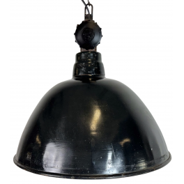 Industriální smaltovaná lampa
