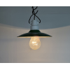 Industriální smaltovaná lampa