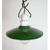 Industriální smaltovaná lampa