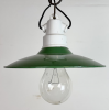 Industriální smaltovaná lampa