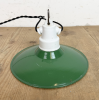 Industriální smaltovaná lampa