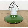 Industriální smaltovaná lampa