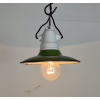 Industriální smaltovaná lampa