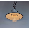 Industriální smaltovaná lampa