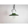 Industriální smaltovaná lampa