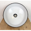 Industriální smaltovaná lampa 
