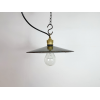 Industriální smaltovaná lampa 