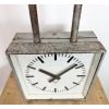 Industriální hodiny oboustranné PRAGOTRON 34 cm