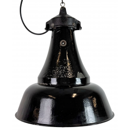 Industri&aacute;ln&iacute; smaltovan&aacute; lampa 1920