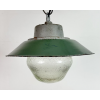 Industriální smaltovaná lampa